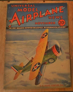 VTG Universal Model Airplane News Volume XI Number 4 November 1934 - Picture 1 of 3