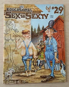 SEX TO SEXTY #29 (1970) SRI Vintage Humor Magazine PIERRE DAVIS Rare - Picture 1 of 3