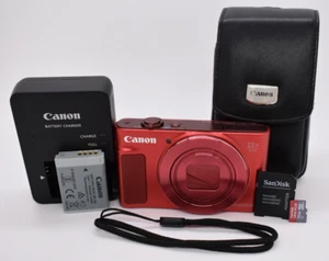 Canon PowerShot SX620 HS 20.2MP Digital Camera Red Bundle - FULLY TESTED ✅ - Picture 1 of 12