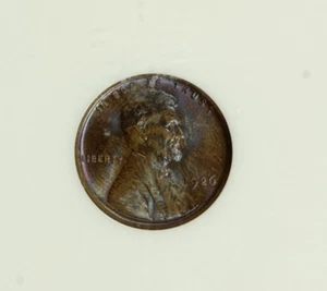 1926 Lincoln Cent : GEM BU Steel Blue Toning - Picture 1 of 2