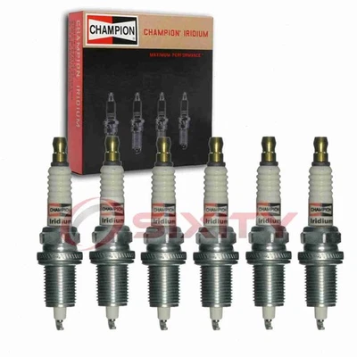 6 bujías Champion Iridium para Dodge Durango 1998-1999 3,9 L V6 sin precio base Foto 1 de 4