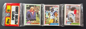 1981 Topps Football Unopened Rack Pack ( Phil Simms On Front ) Montana RC ? - Bild 1 von 2