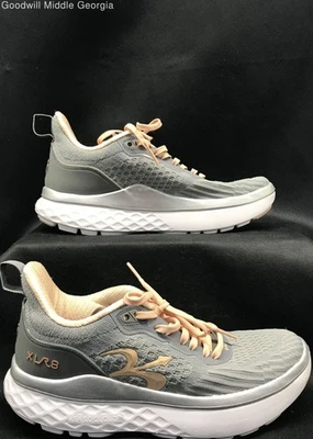 Gravity Defyer Women's XLR8 Gray/Peach Sneaker Sz 7 - Image 1 of 4
