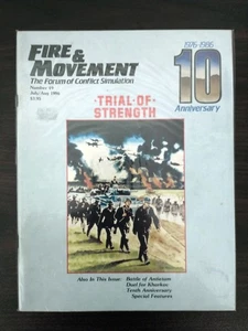 Fire & Movement Magazine #49 July/Aug 1986 Trial of Strength 10th Anniversary - Picture 1 of 1