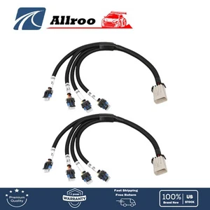 DAC044 2PCS Lgnition Coil Wire Harness For GMC Chevy LQ9 LQ4 LS2 LS7 LS3 - Picture 1 of 11
