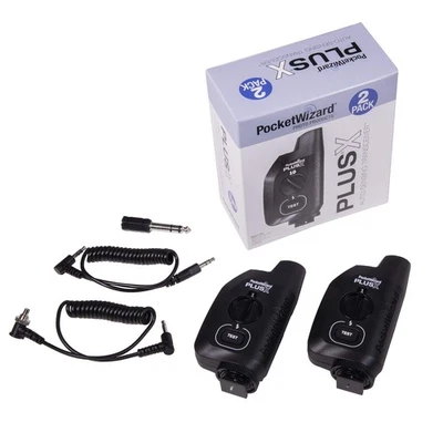 PocketWizard PlusX Transceiver (Black) (Pack of 2) - Image 1 of 4