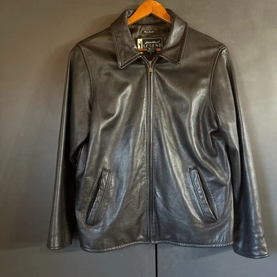 Chaqueta Eddie Bauer Legend Stine para mujer M mediana marrón oscuro motociclista motocicleta de colección Foto 1 de 4
