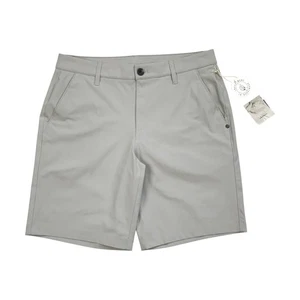 Vuori Meta Shorts Mens 30 Gray Chino Outdoors Casual Active Golf 8” Inseam V379 - Picture 1 of 3