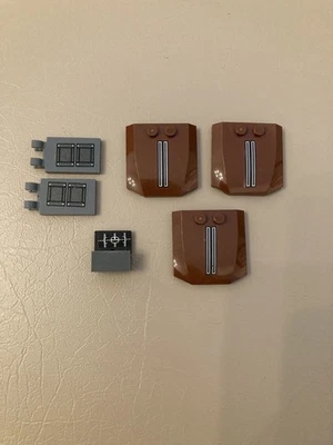 LEGO Star Wars The Clone Wars - Tanque Pirata (7753) Lote de piezas de pegatinas Foto 1 de 3