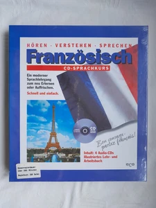 Französisch 4-CD-Sprachkurs + Lehrbuch OVP + versiegelt - Bild 1 von 5
