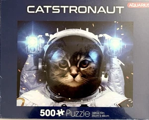 Wassermann Catstronaut Puzzle 500 Stück Puzzle - Bild 1 von 2