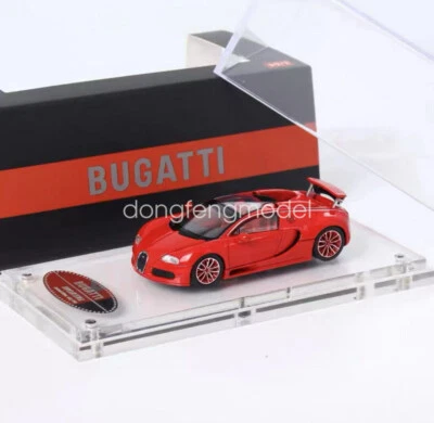 Mortal 1/64 Scale Bugatti Veyron Red Diecast Car Model Toy Gift Collections NIB - Image 1 of 4
