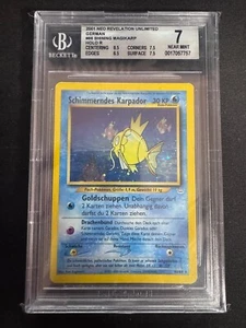 2001 Pokemon Neo Revelation # 66 Shining Magikarp Holo R BGS 7 NEAR MINT Deutsch - Bild 1 von 2