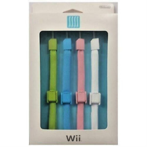 Wii Remote Wrist Strap - Multicolor (Pack of 4)