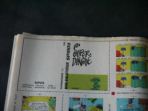 JOURNAL DE SPIROU N°1517 + MINI RÉCIT N°364 SUPERDINGUE 1 - Picture 1 of 2