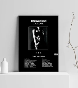 The Weeknd Trilogy Album Premium Music Poster | Artwork Tracklist - Picture 1 of 4