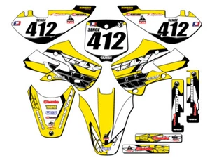 Kit de Gráficos All Years RM 65 13 FLY Amarillo Senge Compatible con Suzuki - Imagen 1 de 10