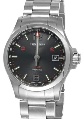 Longines Conquest V.H.P. Reloj Hombre GMT 43mm L3.728.4.56.6 Foto 1 de 4