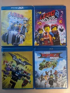 The Lego Movie Blu Ray Collection - NO DIGITAL Ninjago Batman - Picture 1 of 1
