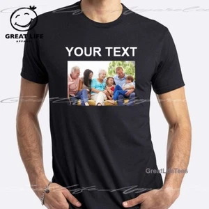 Custom T Shirts, Personalized T-shirt, Customized Logo, Custom photo shirt - Picture 1 of 2