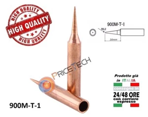 PUNTA 900M-T-I 0,2 MM LONG LIFE RAME HAKKO ATTEN BAKU YIHUA STAZIONE SALDANTE - Foto 1 di 4