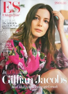 GILLIAN JACOBS COVER & INTERVIEW ES MAGAZINE 29 APRIL 2016 - Picture 1 of 2