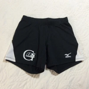 Mizuno Girl's Women's Size XS (20 x 4) Black Volleyball Spandex Shorts Made USA! - Picture 1 of 10