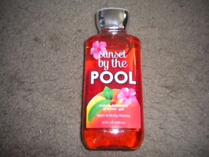 Bath & Body Works Sunset by the Pool Shower Gel 8 oz NEW  - Picture 1 of 1