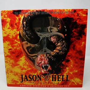 VINTAGE JASON GOES TO HELL THE FINAL FRIDAY UNRATED DIRECTOR'S CUT LASERDISC - Picture 1 of 8