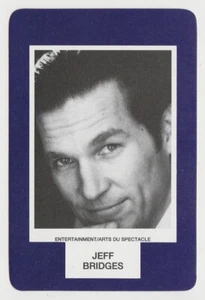 Jeff Bridges 1993 Face to Face Game Card - Single Card from Canadian Game - Picture 1 of 2