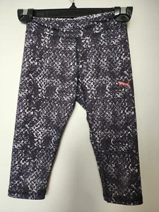 Kids Youth Puma Active Workout Running Yoga Pants Size Girls 6 - Picture 1 of 2