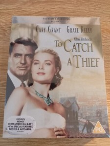 BLU-RAY TO CATCH A THIEF  PREMIUM EDITION NEW SEALED INCLUDES POSTER + ART CARDS