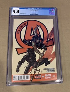 New Avengers #7 CGC 9.8 Wakanda vs Atlantis Black Panther vs Namor 2013 - Picture 1 of 2