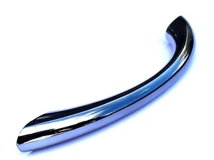 Sleek handles gunmetal metallic grey 96mm D shape cupboard cabinet pulls (6) - Picture 1 of 7