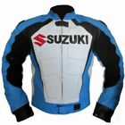 Suzuki GSXR Jacket Motorcycle Motorbike Cowhide Leather Men Armour Jacket Leder