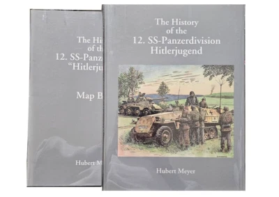 History of the 12.SS Panzerdivision Hitlerjugend & Map Book - Image 1 of 4