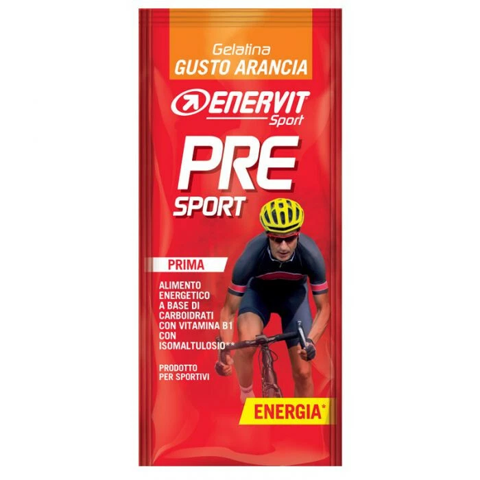 ENERVIT PRE SPORT Gelatina con Carboidrati Isomaltulosio 45g Gluten Free - Image 1 of 1