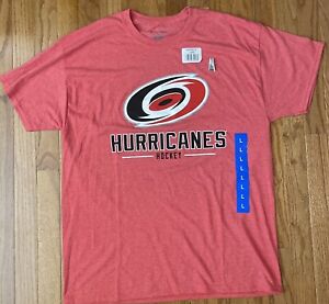 Carolina Hurricanes Champion Men's Tri-Blend Short Sleeve Shirt NWT Large