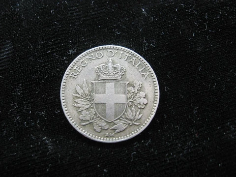 Old world coin ITALY 20 centesimi 1919R KM58 "crown" (103) Cover
