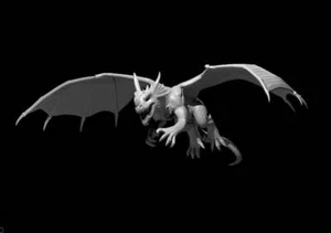 Blue Dragon Wyrmling Chromatic Mini - DND - Pathfinder - Dungeons & Dragons - RP - Bild 1 von 4