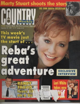 Country Weekly Magazine September 29 1998 Reba McEntire BlackHawk Lari White - Image 1 of 3
