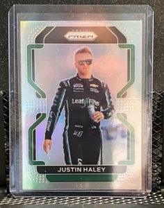 🔥 Justin Haley 2022 Prizm Racing Silver Prizm Card # - 18🔥 - Picture 1 of 2