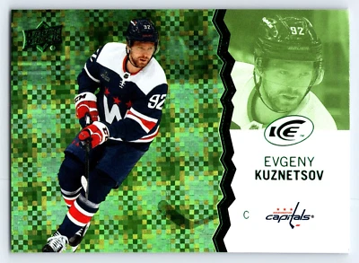 2023-24 UD Ice Green #39 EVGENY KUZNETSOV Washington Capitals - Image 1 of 2