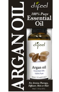 Olio Capelli 100% Argan Pelle Biologica Naturale Puro Raro Difeel Marocco Aromaterapia - Foto 1 di 14