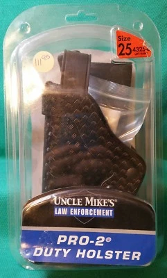 New Uncle Mike's Pro2 Dual Retention Holster Glock S&W LH 4325-6 Last One - Image 1 of 4