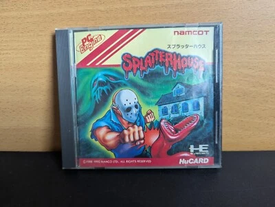 SPLATTER HOUSE NEC PC Engine PCE HuCard Japan - Image 1 of 4
