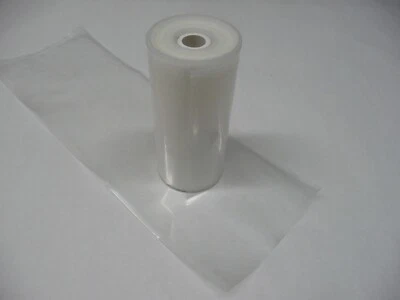 Five 5 英寸透明聚乙烯管,3 密耳,LDPE,脉冲热封,50 英尺卷 — 第 1/3 张图片