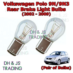 For Volkswagen Polo Rear Brake Light Bulbs Pair of Stop / Tail Bulb (02-09) - Picture 1 of 1