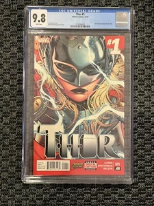 Thor 1 CGC 9.8 2014 Jane Foster as Thor Marvel Collector's Item - Picture 1 of 3