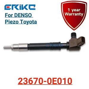23670-0E010 Fuel Oil Injector 236700E010 Nozzle Injector for  Piezo Toyota - Bild 1 von 8